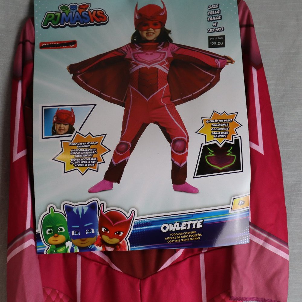 PJ Masks Owlette 3T-4T